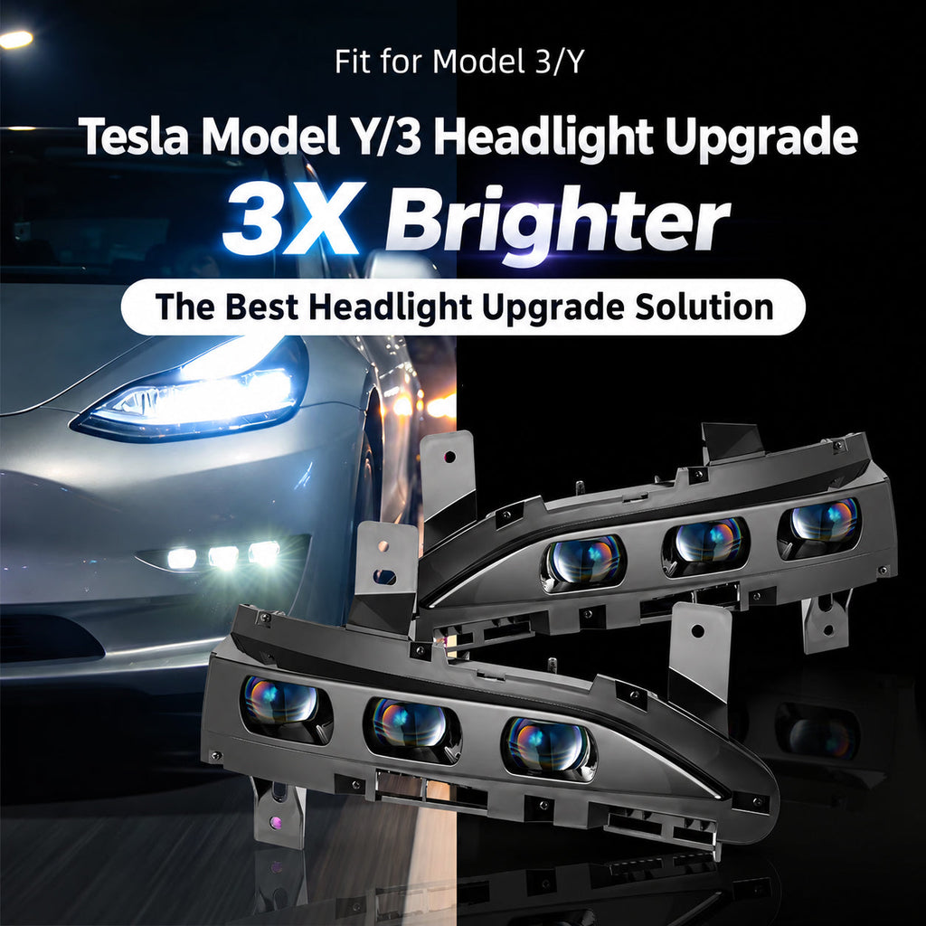 Supplemental Fog Light Assembly for Tesla Model 3 2019-2022 & Model Y 2021-2024 - view 5