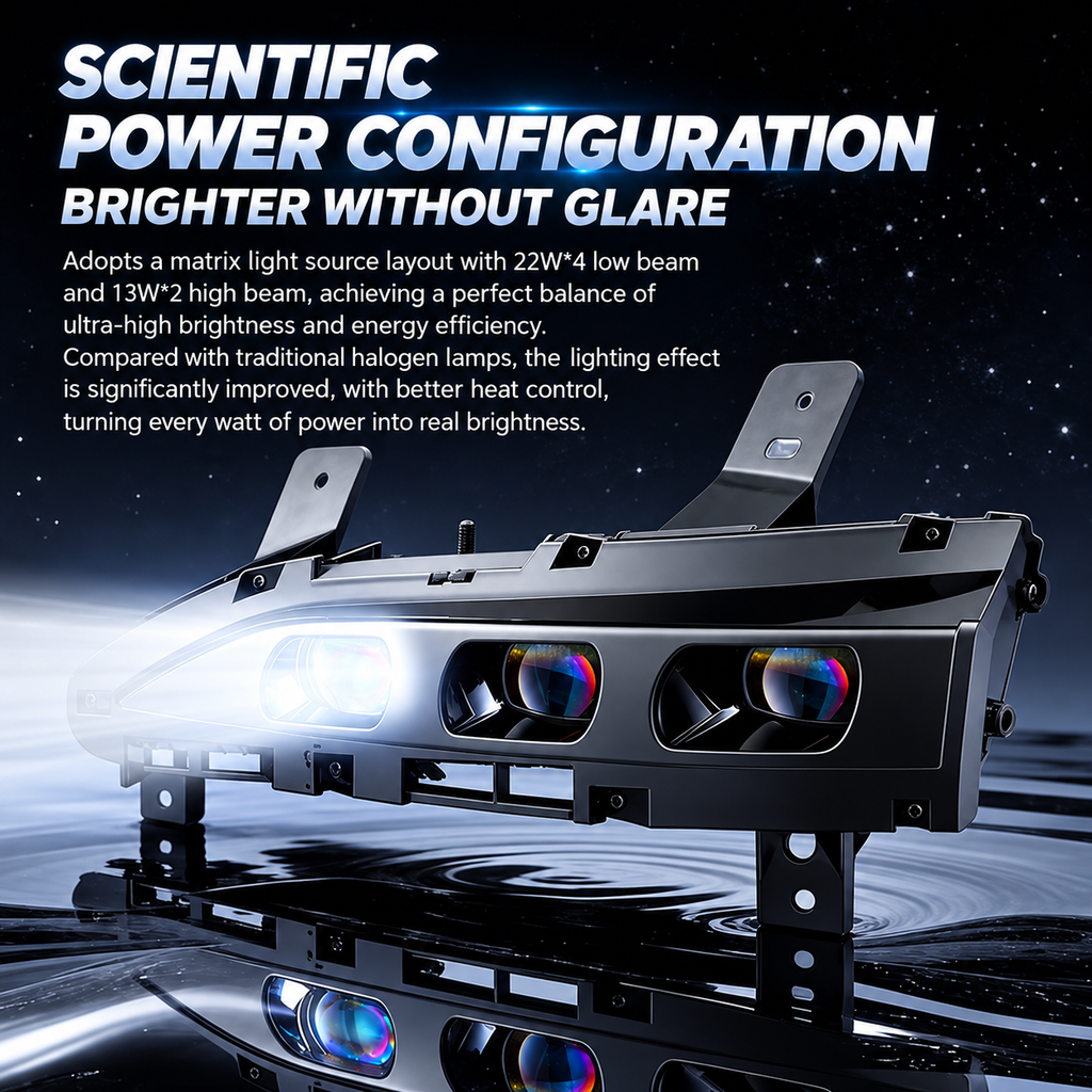 Supplemental Fog Light Assembly for Tesla Model 3 2019-2022 & Model Y 2021-2024 - view 7