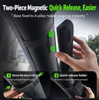 Magnetic Sunglasses Case for Tesla Model Y 2020-2026 - view 9