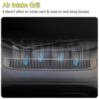 Air Intake Protective Cover Grille for Tesla Model Y 2025 2026 Juniper Air Vent Cover Air Intake Vent Grille Cover for tesla Model y Air Intake Accessories (black)