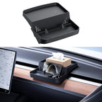 Behind-Screen Dashboard Organizer for Tesla Model 3 2017-2023 & Model Y 2020-2024