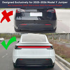 Rear Diffuser Lip & Side Molding Guards for Tesla Model Y Juniper 2025-2026 - view 7