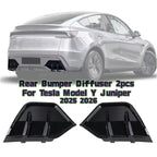 Rear Diffuser Lip & Side Molding Guards for Tesla Model Y Juniper 2025-2026 - view 9