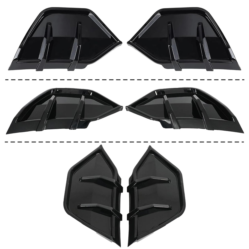 Rear Diffuser Lip & Side Molding Guards for Tesla Model Y Juniper 2025-2026 - view 12