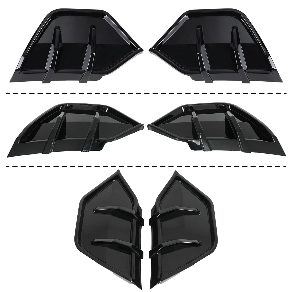 Rear Diffuser Lip & Side Molding Guards for Tesla Model Y Juniper 2025-2026 - view 12