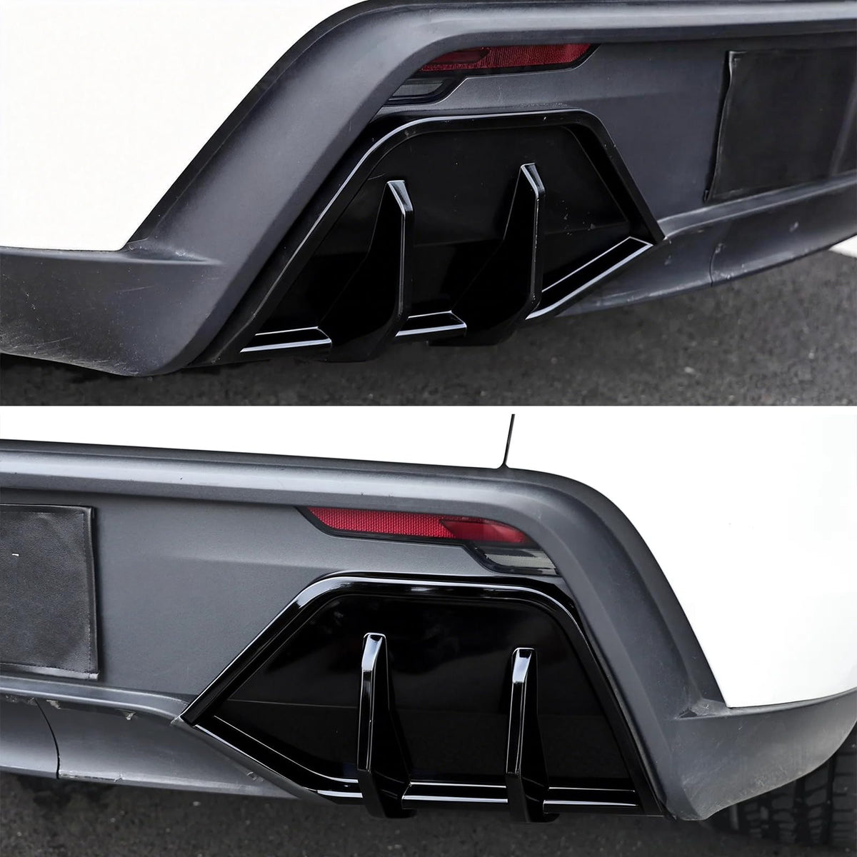 Rear Diffuser Lip & Side Molding Guards for Tesla Model Y Juniper 2025-2026 - view 13
