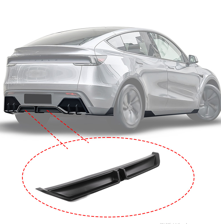 Rear Diffuser Lip & Side Molding Guards for Tesla Model Y Juniper 2025-2026 - view 2