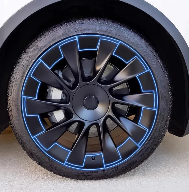 Uberturbine-Style Wheel Covers for Tesla Model Y 2020-2024 (19/20/21 in, 4 Pcs) - view 10
