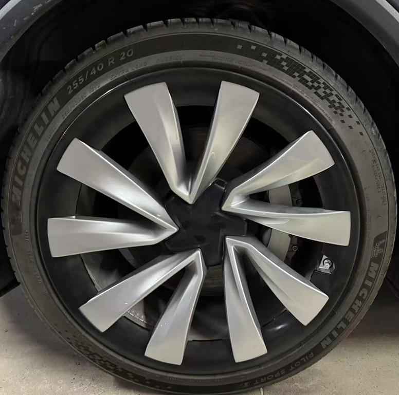 Uberturbine-Style Wheel Covers for Tesla Model Y 2020-2024 (19/20/21 in, 4 Pcs) - view 12