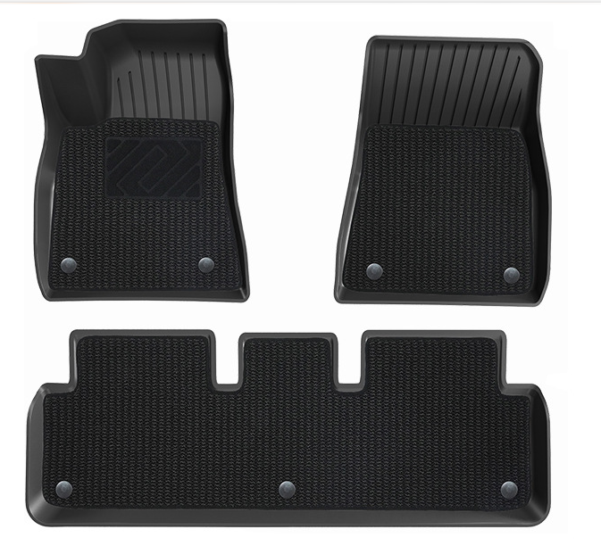 3D TPE All-Weather Floor Mats for Tesla Model 3/Y 2020-2026 - view 43