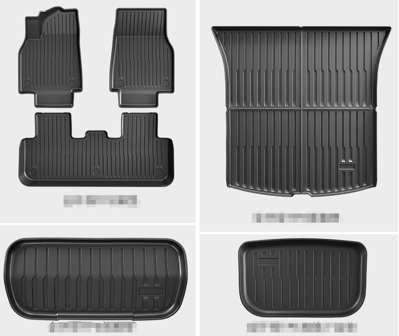 3D TPE All-Weather Floor Mats for Tesla Model 3/Y 2020-2026 - view 45