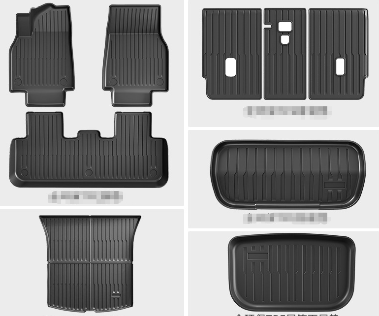 3D TPE All-Weather Floor Mats for Tesla Model 3/Y 2020-2026 - view 49