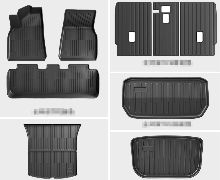 3D TPE All-Weather Floor Mats for Tesla Model 3/Y 2020-2026 - view 50