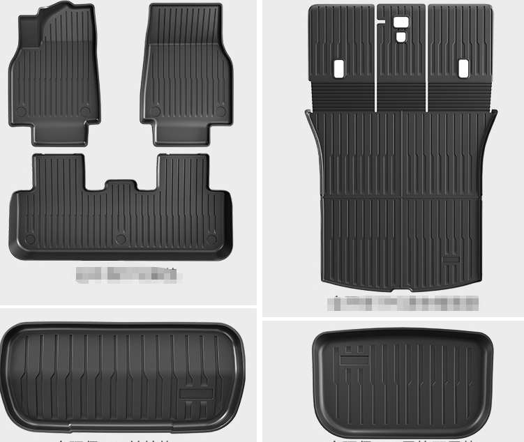 3D TPE All-Weather Floor Mats for Tesla Model 3/Y 2020-2026