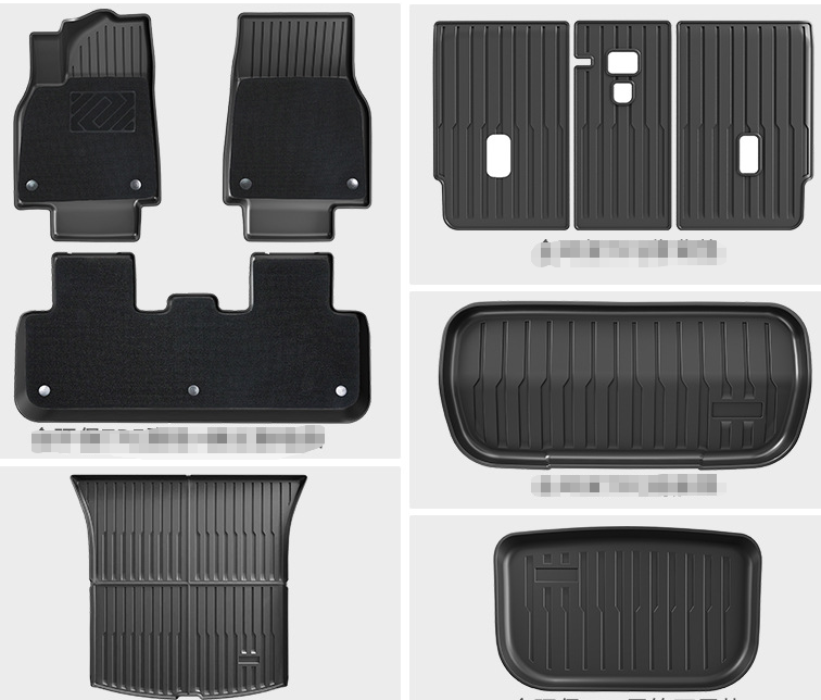 3D TPE All-Weather Floor Mats for Tesla Model 3/Y 2020-2026