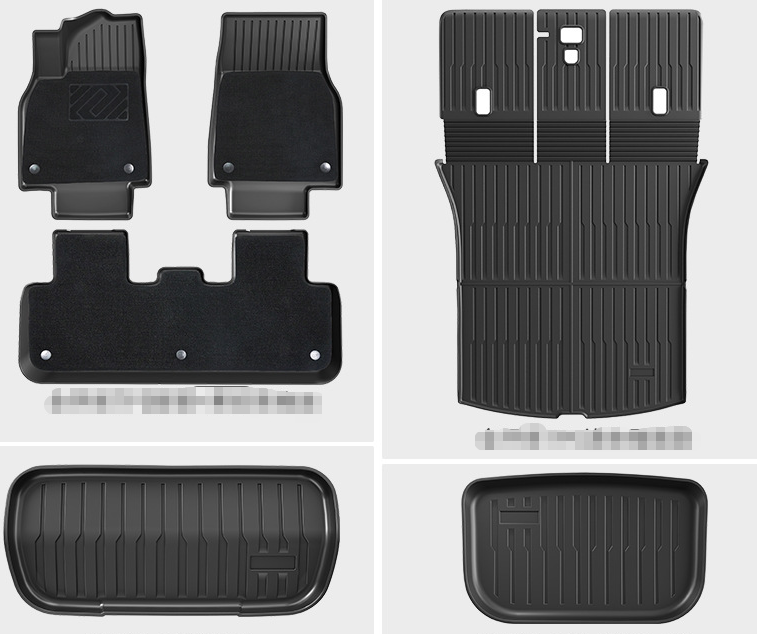 3D TPE All-Weather Floor Mats for Tesla Model 3/Y 2020-2026