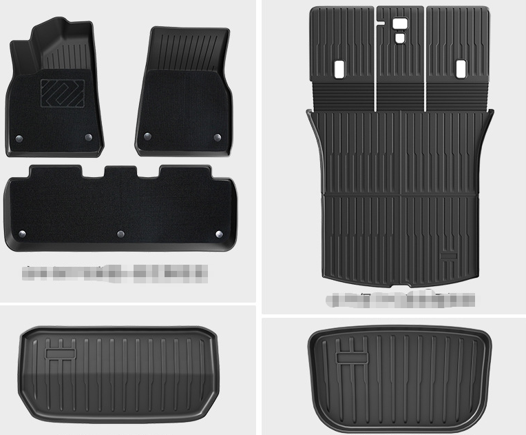 3D TPE All-Weather Floor Mats for Tesla Model 3/Y 2020-2026