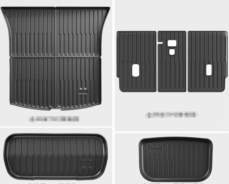 3D TPE All-Weather Floor Mats for Tesla Model 3/Y 2020-2026