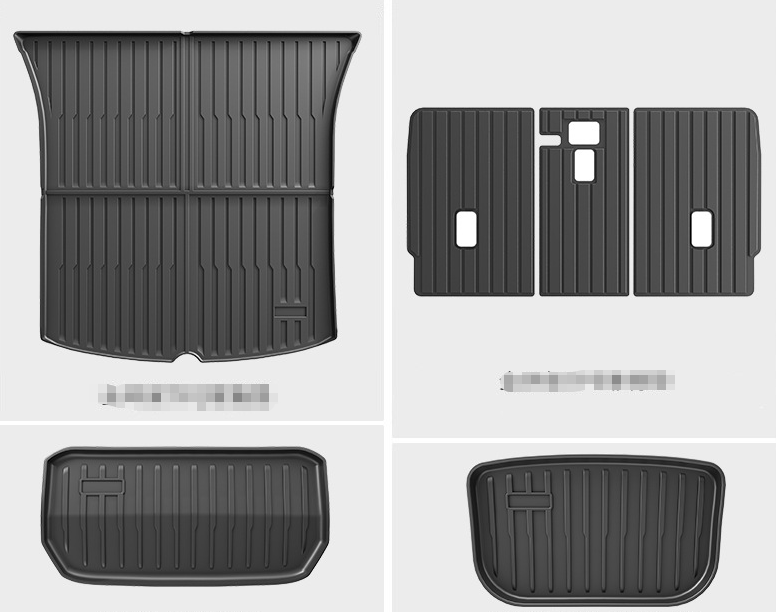 3D TPE All-Weather Floor Mats for Tesla Model 3/Y 2020-2026