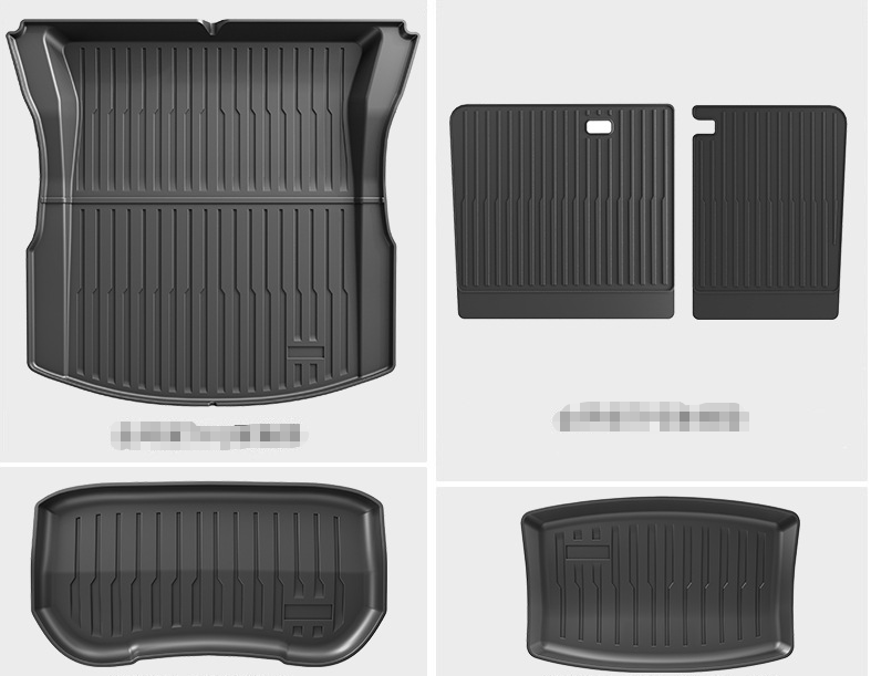 3D TPE All-Weather Floor Mats for Tesla Model 3/Y 2020-2026