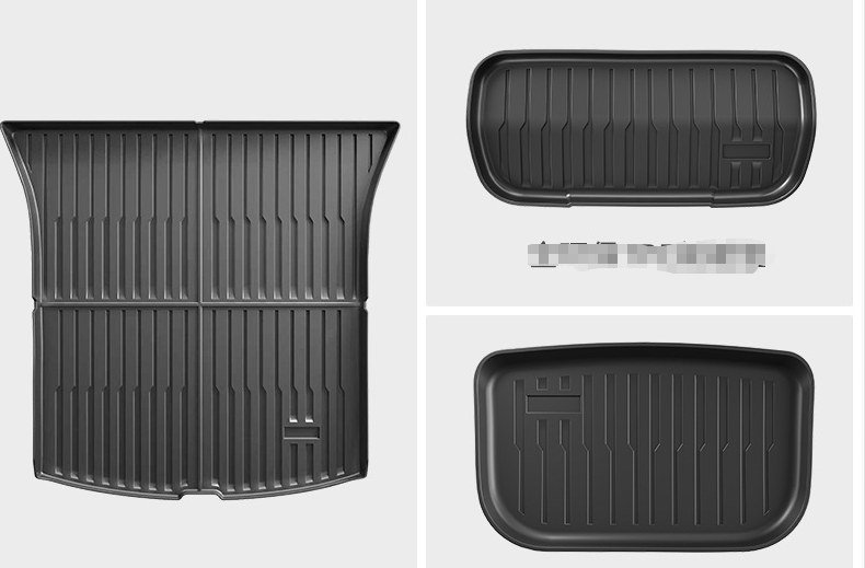 3D TPE All-Weather Floor Mats for Tesla Model 3/Y 2020-2026