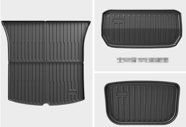 3D TPE All-Weather Floor Mats for Tesla Model 3/Y 2020-2026