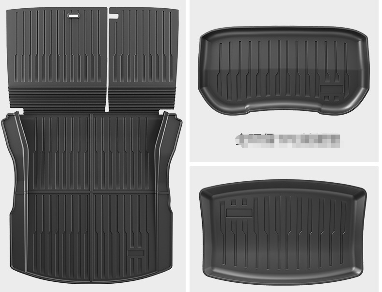 3D TPE All-Weather Floor Mats for Tesla Model 3/Y 2020-2026