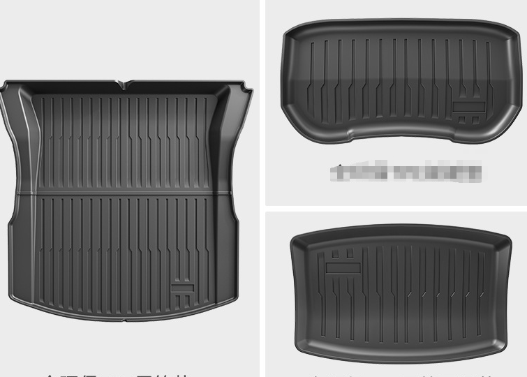 3D TPE All-Weather Floor Mats for Tesla Model 3/Y 2020-2026
